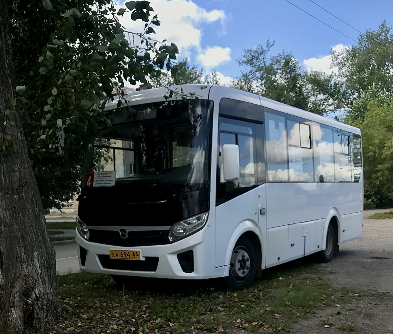 Свердловская область, ПАЗ-320435-04 "Vector Next" № КА 694 66