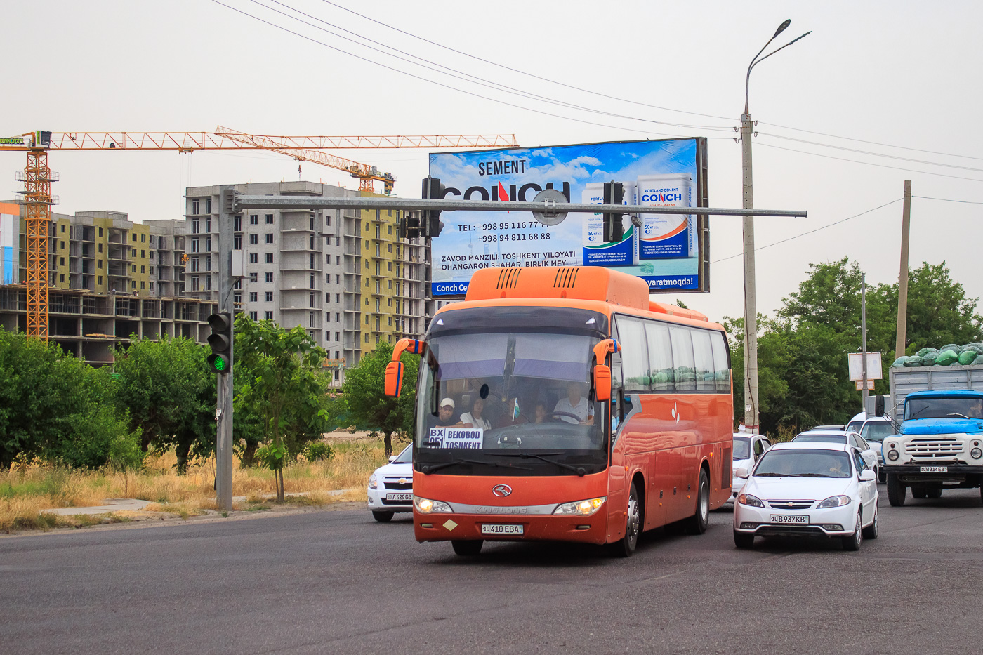 Узбекистан, King Long XMQ6117Y № 10 410 EBA
