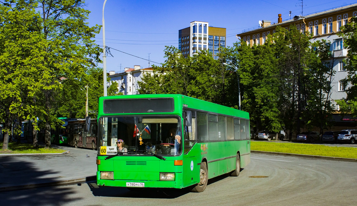 Свердловская область, Mercedes-Benz O405N № У 780 РО 96