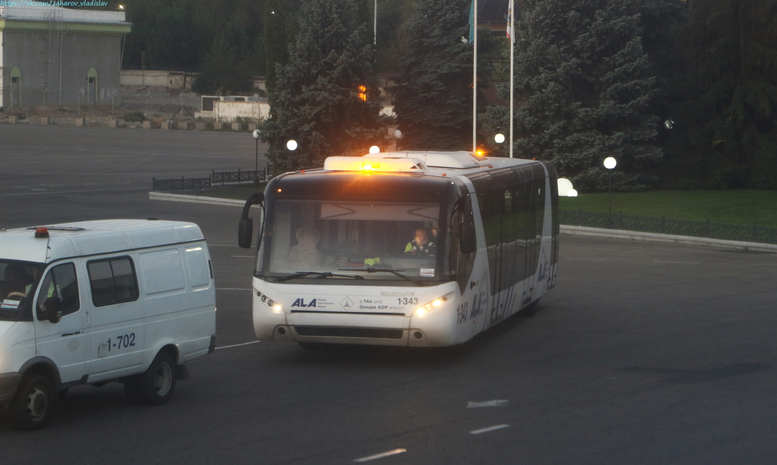 Алматы, Neoplan N9022 Apron № 1-343