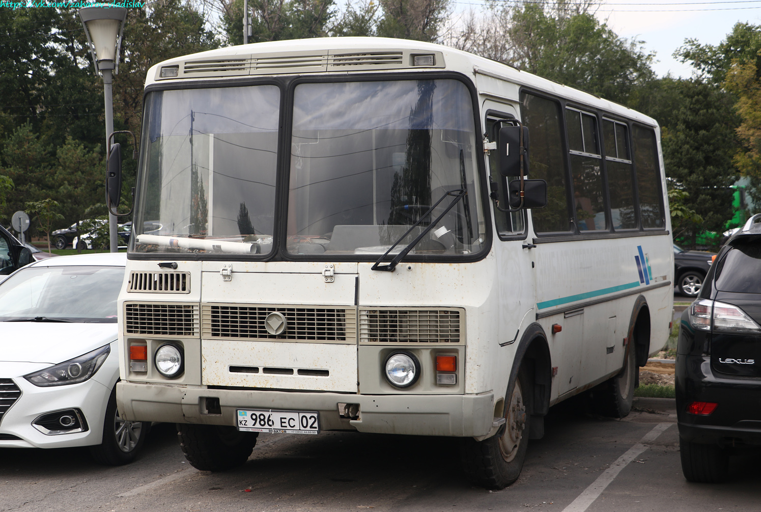 Алматы, ПАЗ-32053 № 986 EC 02