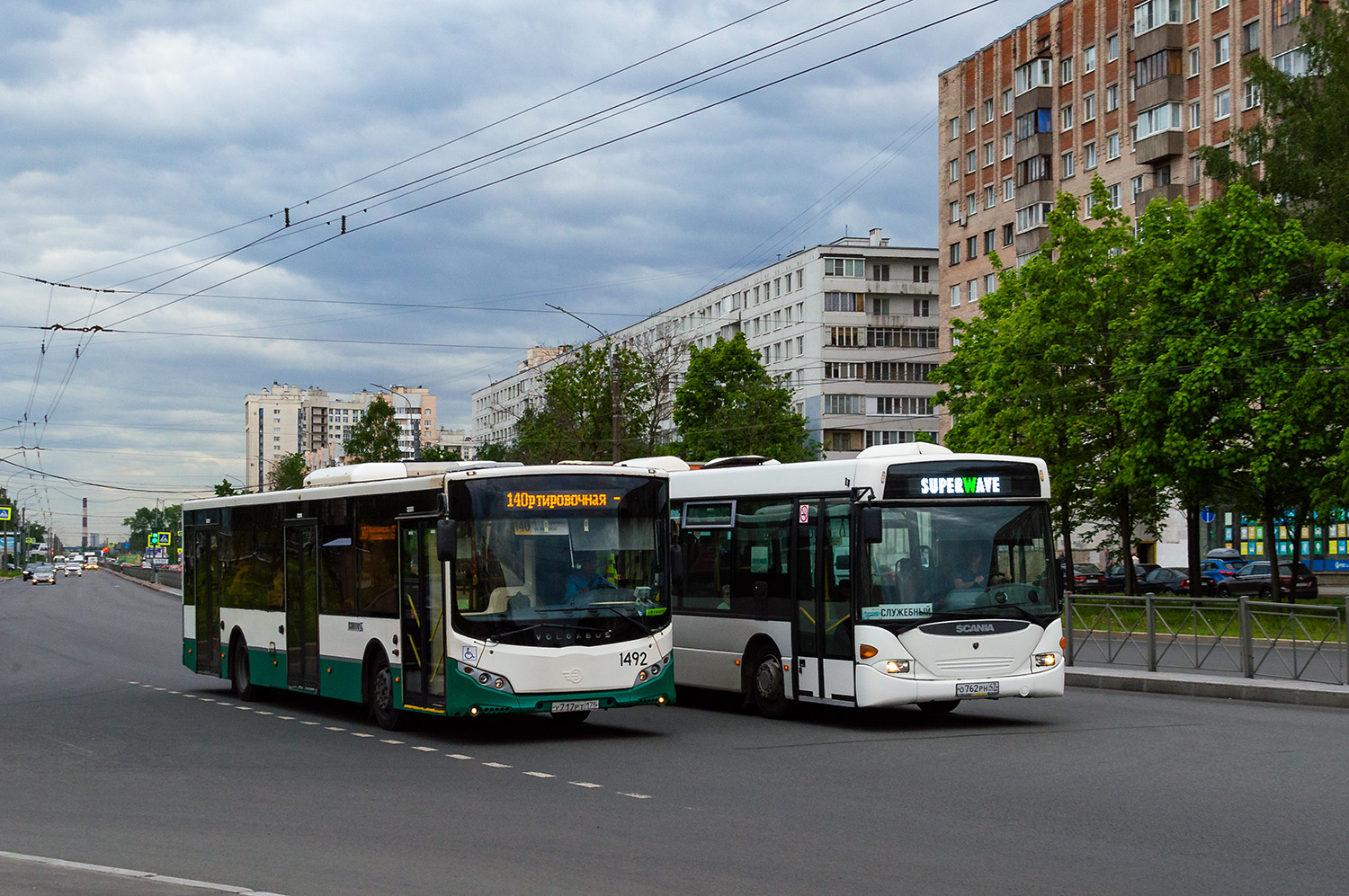 Санкт-Петербург, Volgabus-5270.00 № 1492