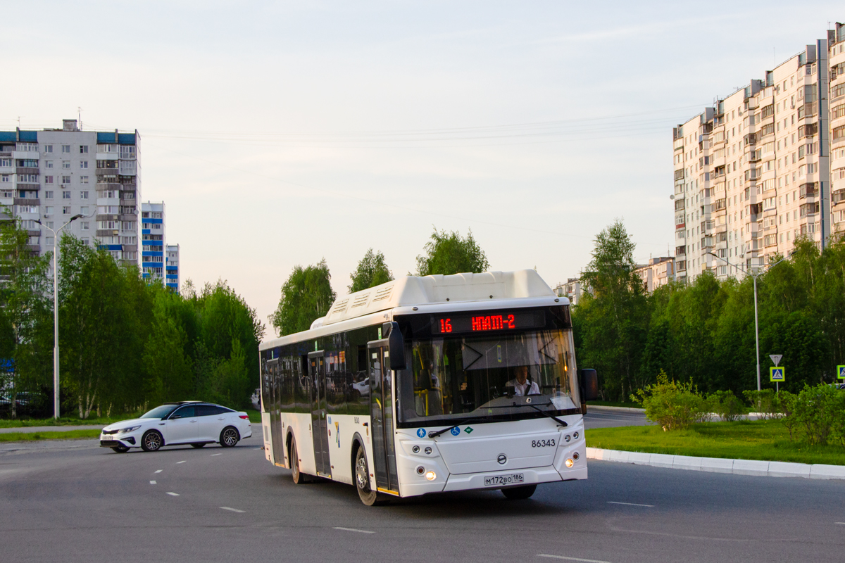 Ханты-Мансийский АО, ЛиАЗ-5292.67 (CNG) № 86343