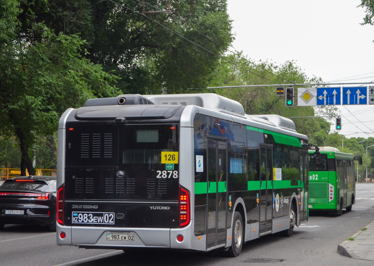 Алматы, Yutong ZK6126HG (QazTehna) № 2878