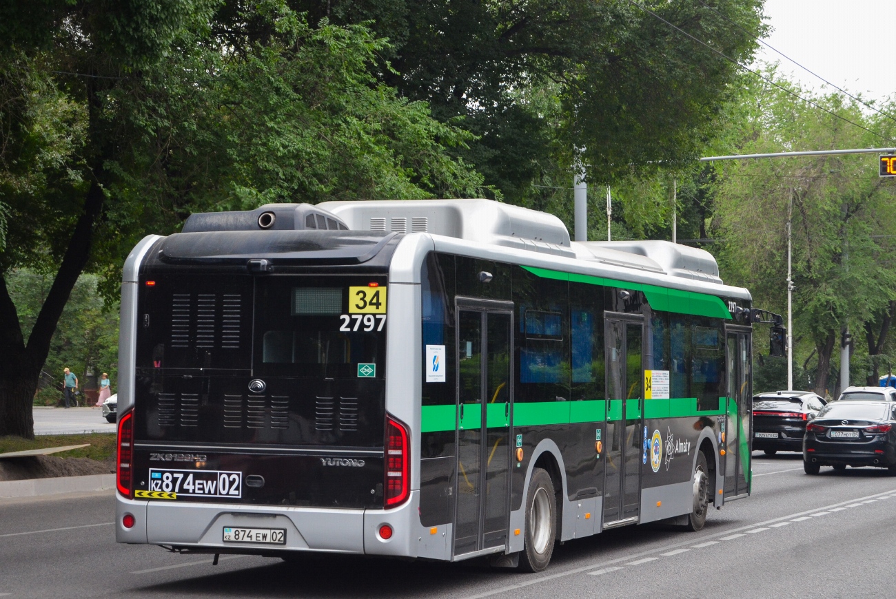 Almaty, Yutong ZK6126HG (QazTehna) # 2797