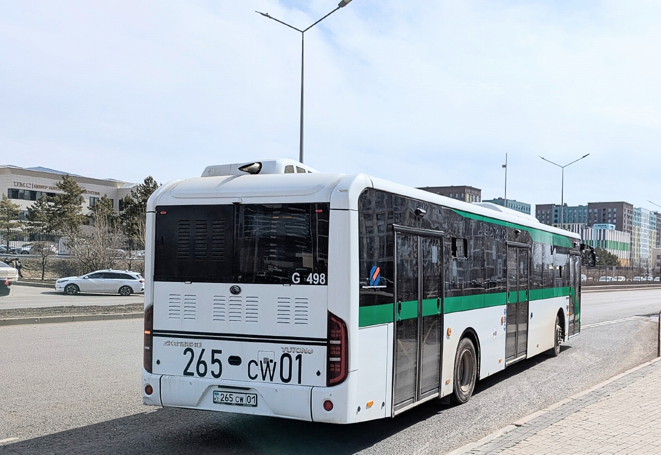 Астана, Yutong ZK6126HG (QazTehna) № G498