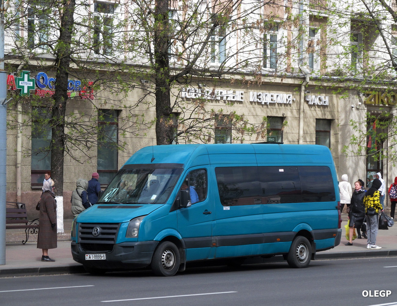 Могилёвская область, Классикбус-90615 (Volkswagen Crafter) № АІ 8886-6