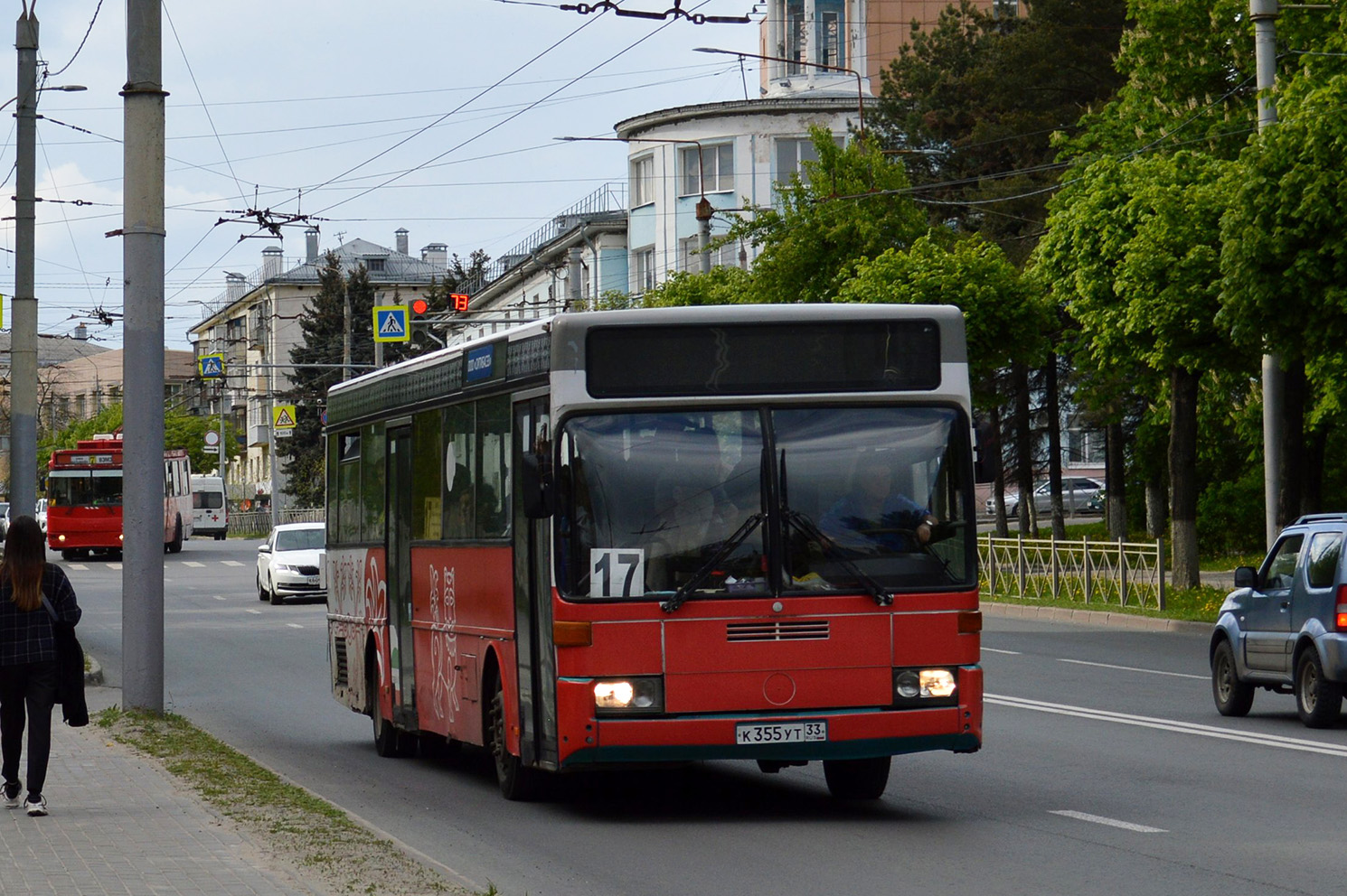 Владимирская область, Mercedes-Benz O405 № К 355 УТ 33
