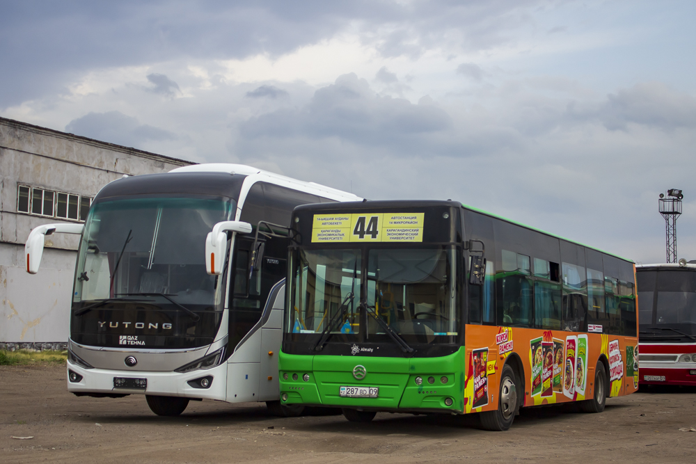 Карагандинская область, Golden Dragon XML6105CR (Hyundai Trans Auto) № 287 BD 09; Карагандинская область — Новые автобусы