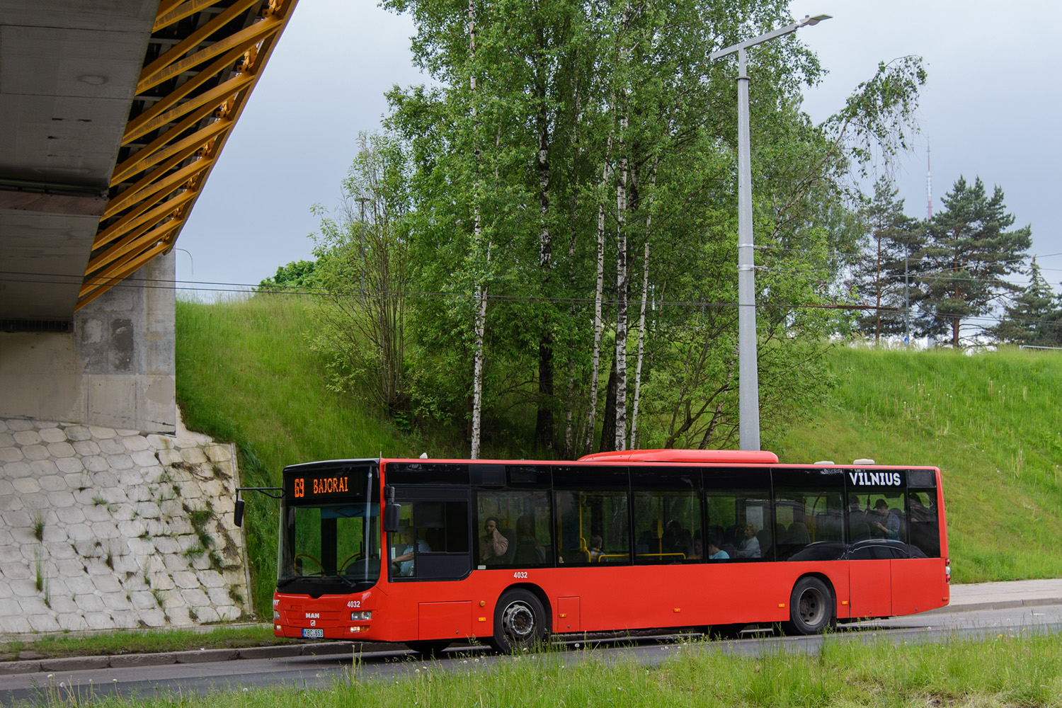 Litvánia, MAN A21 Lion's City NL273 sz.: 4032