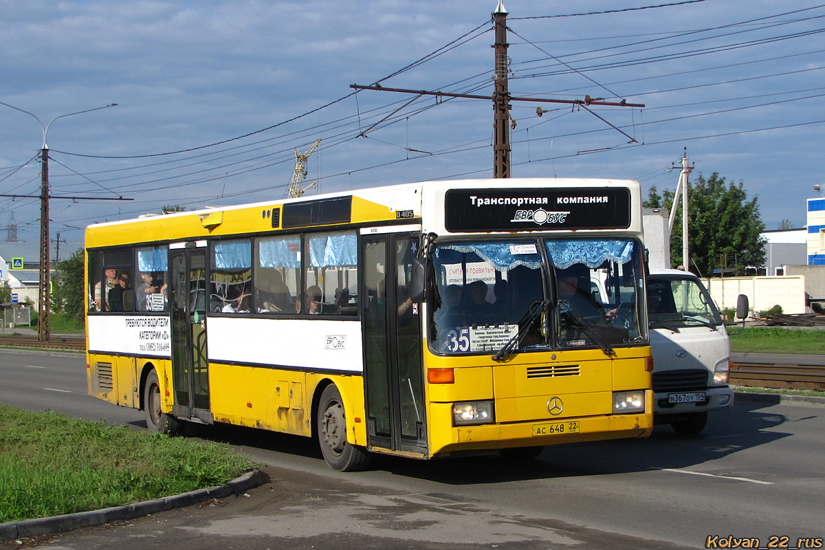 Алтайский край, Mercedes-Benz O405 № АС 648 22