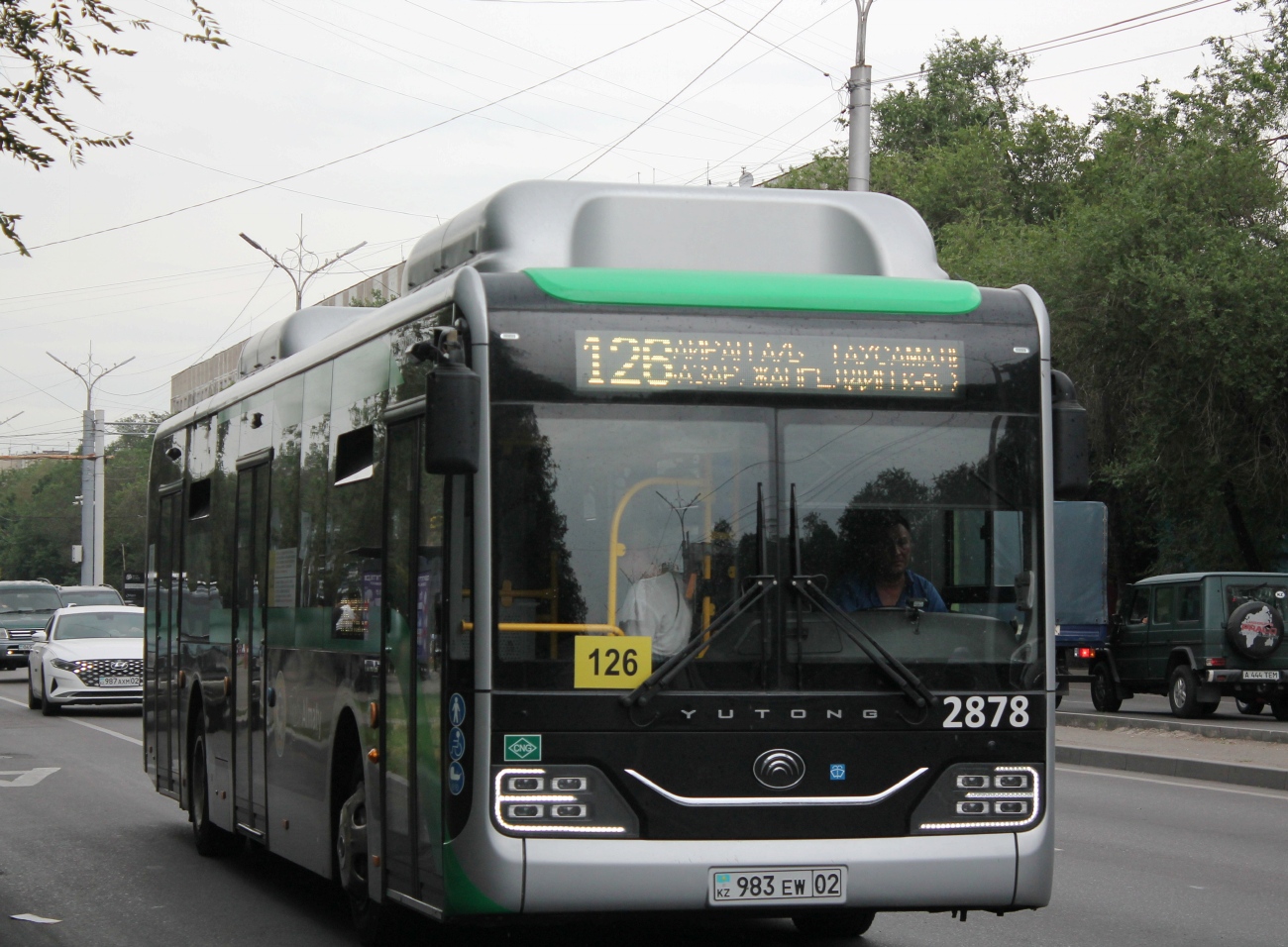 Алматы, Yutong ZK6126HG (QazTehna) № 2878