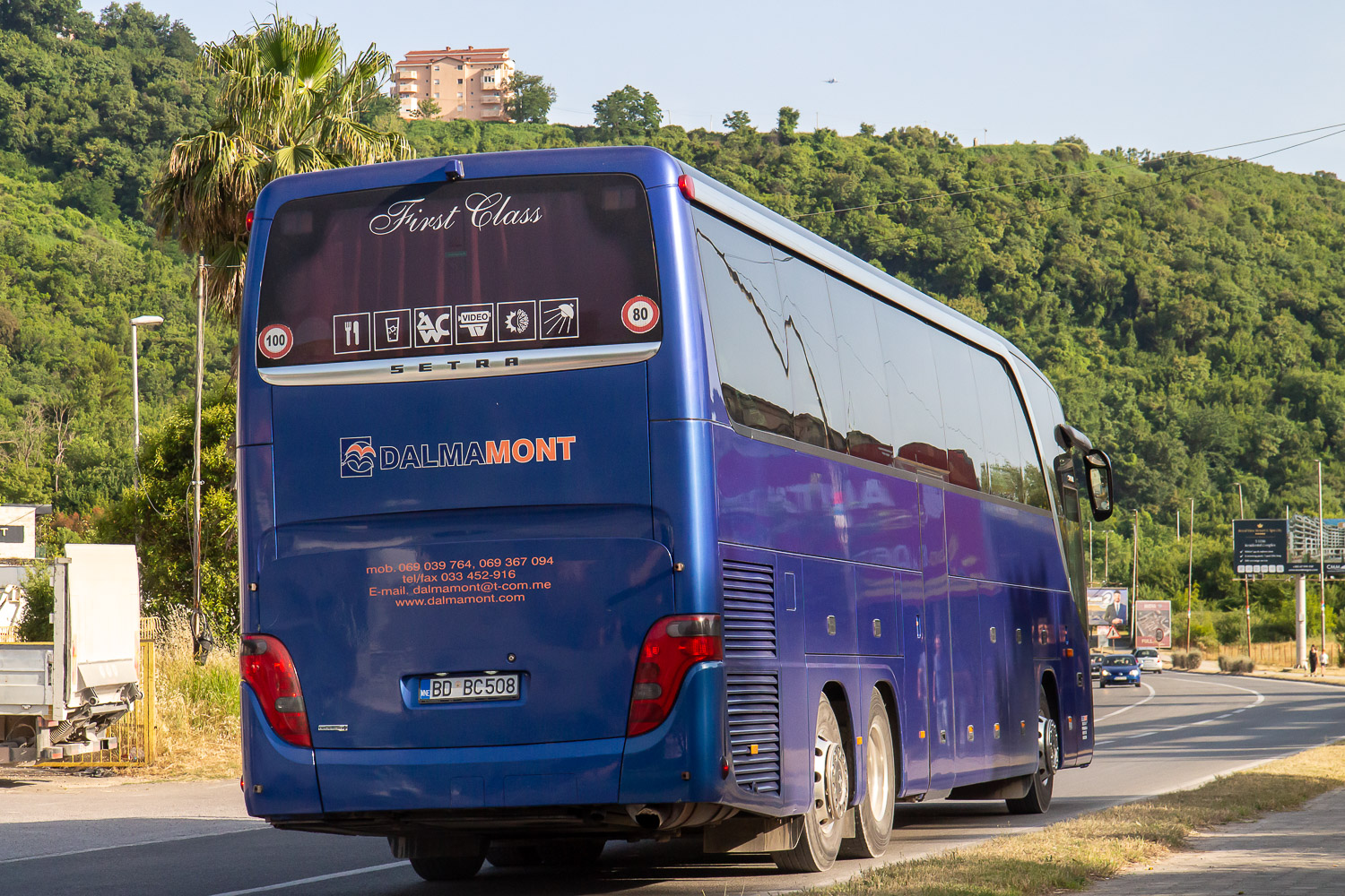 Черногория, Setra S416HDH № BD BC508