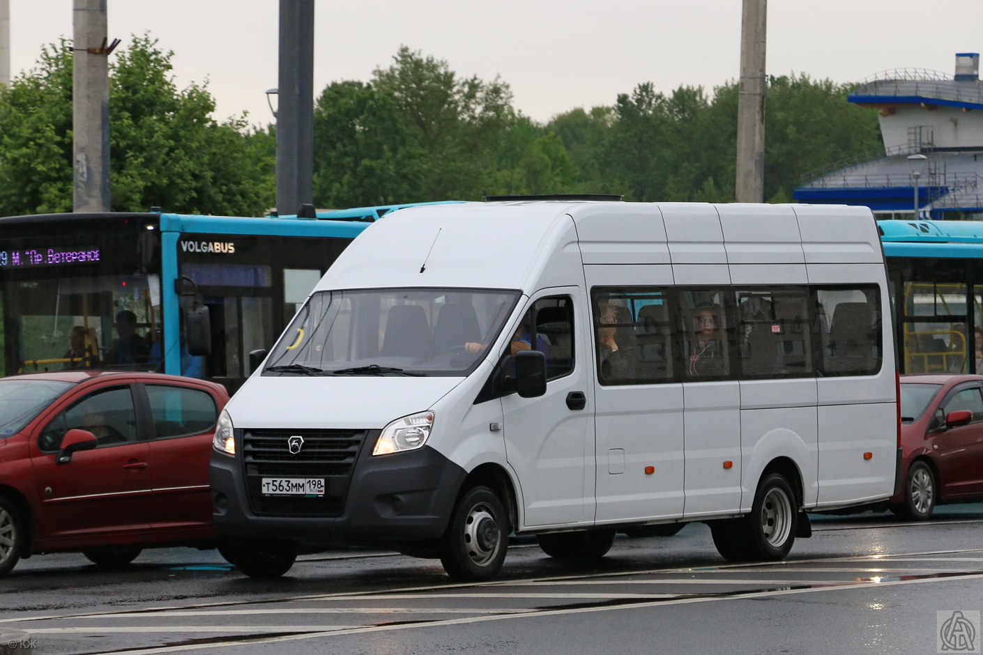 Санкт-Петербург, ГАЗ-A65R52 Next № Т 563 ММ 198