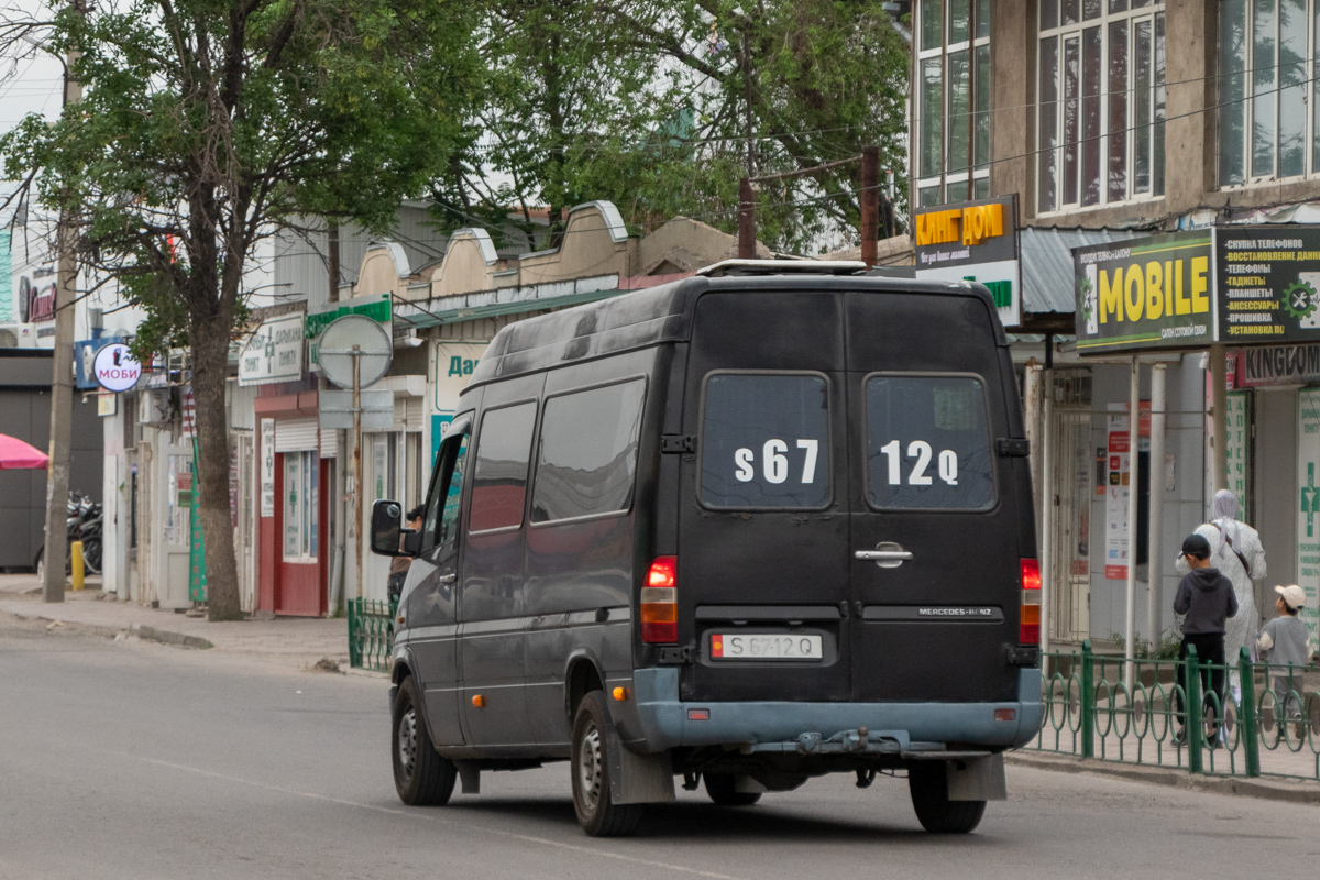Кыргызстан, Mercedes-Benz Sprinter W903 312D № S 6712 Q