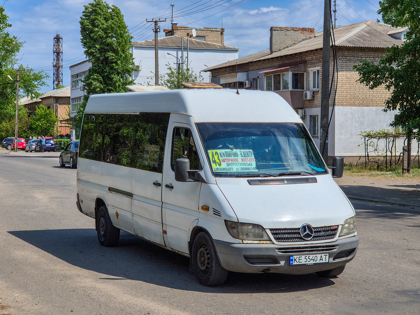 Днепропетровская область, Mercedes-Benz Sprinter W903 311CDI № KE 5540 AT