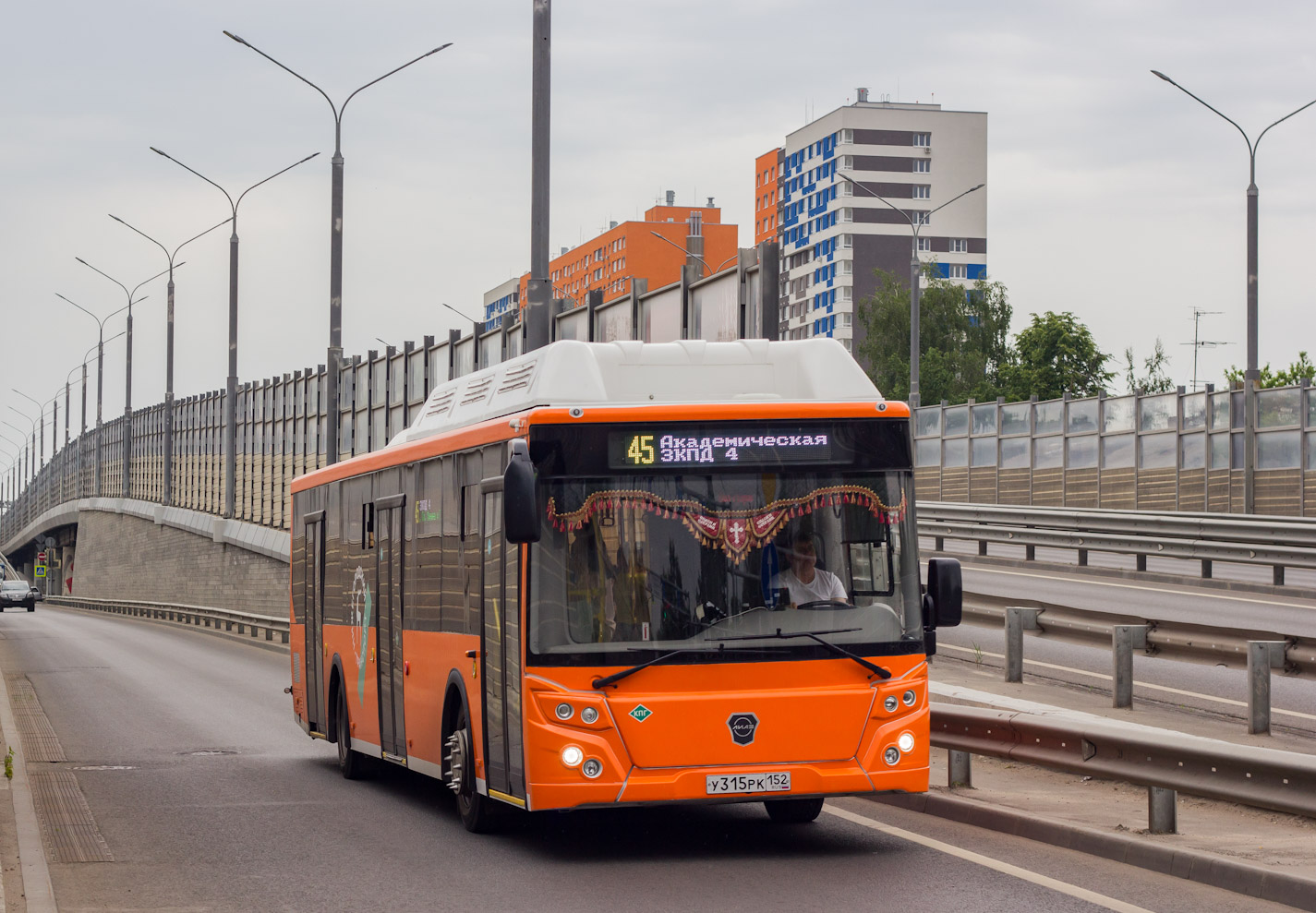 Nizhegorodskaya region, LiAZ-5292.67 (CNG) Nr. У 315 РК 152