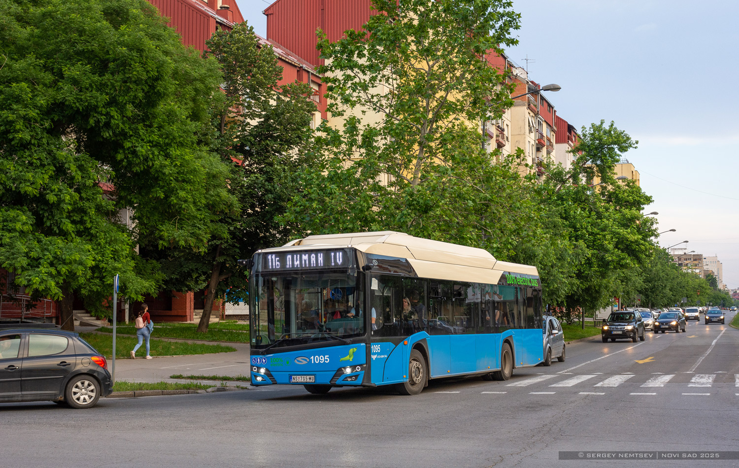 Сербия, Solaris Urbino IV 12 electric № 1095