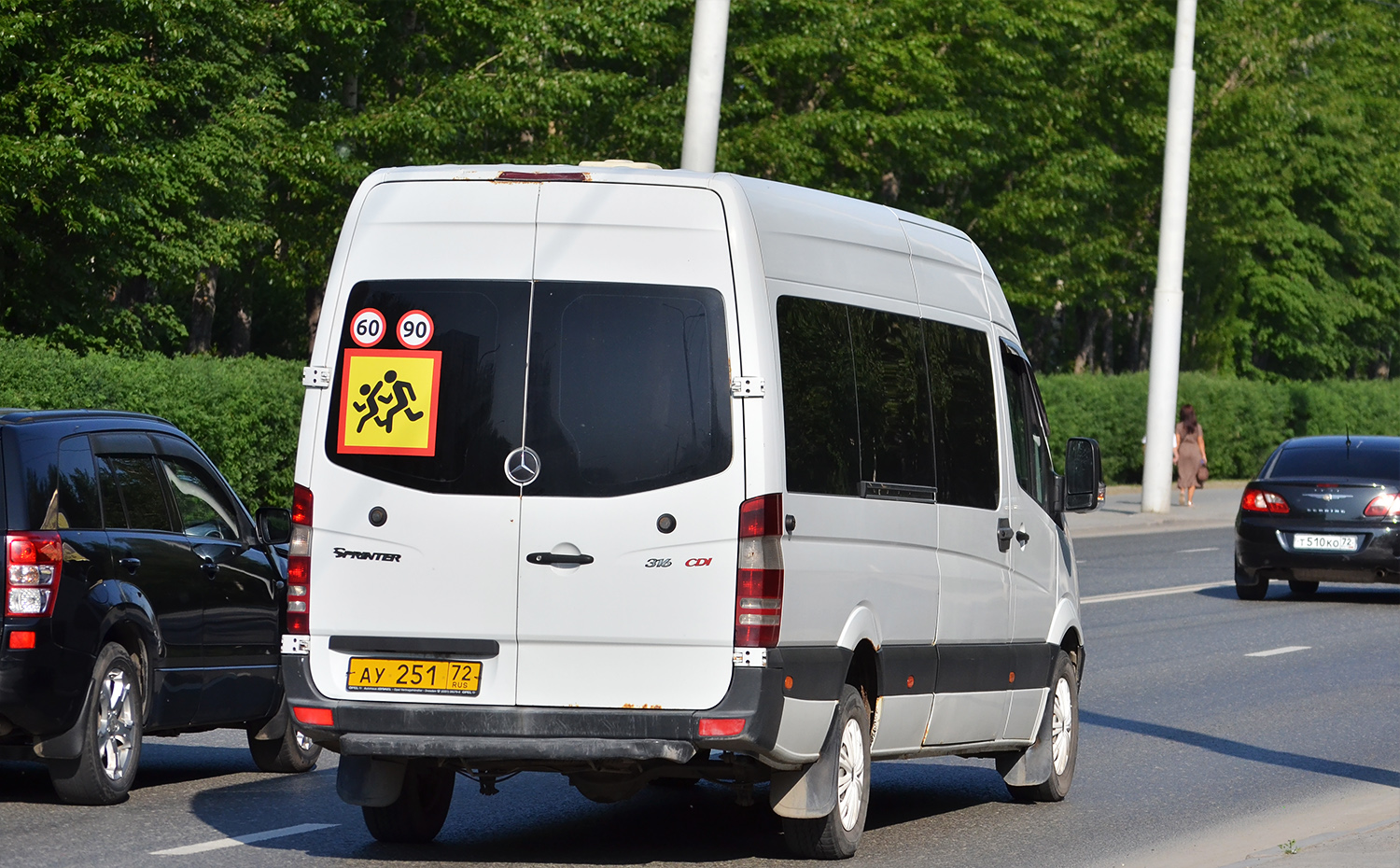 Тюменская область, Mercedes-Benz Sprinter W906 316CDI № АУ 251 72