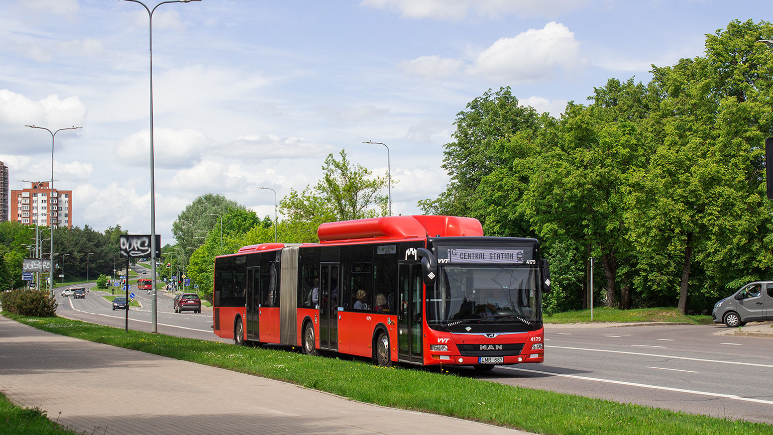 Литва, MAN A23 Lion's City G NG313 CNG № 4179