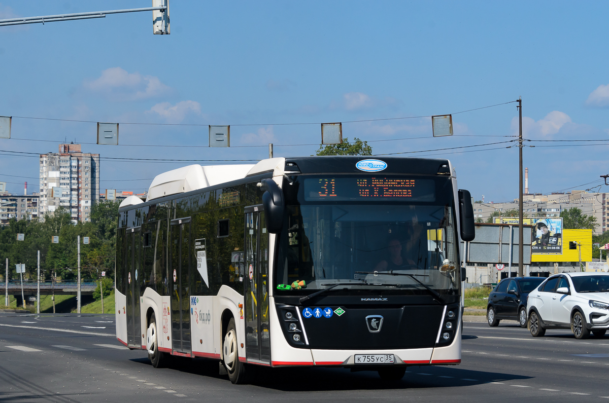 Вологодская область, НефАЗ-5299-40-57 (CNG) № К 755 УС 35