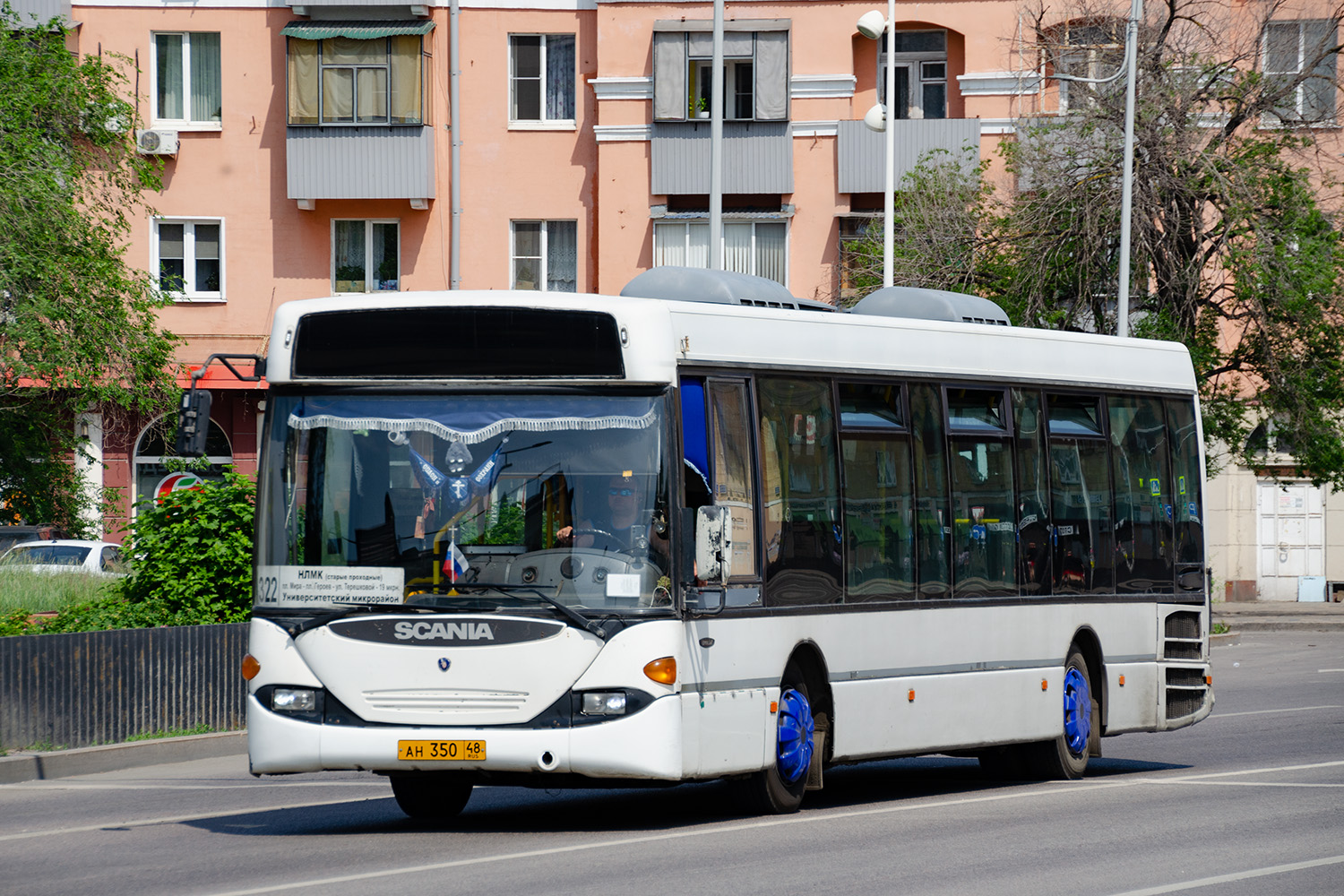 Липецкая область, Scania OmniLink I (Скания-Питер) № АН 350 48