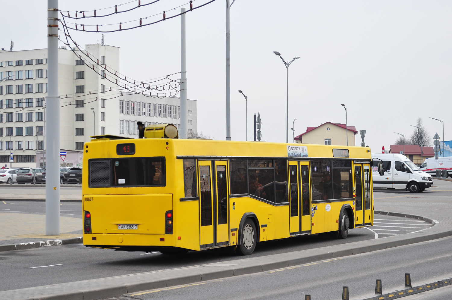 Минск, МАЗ-103.476 № 038687
