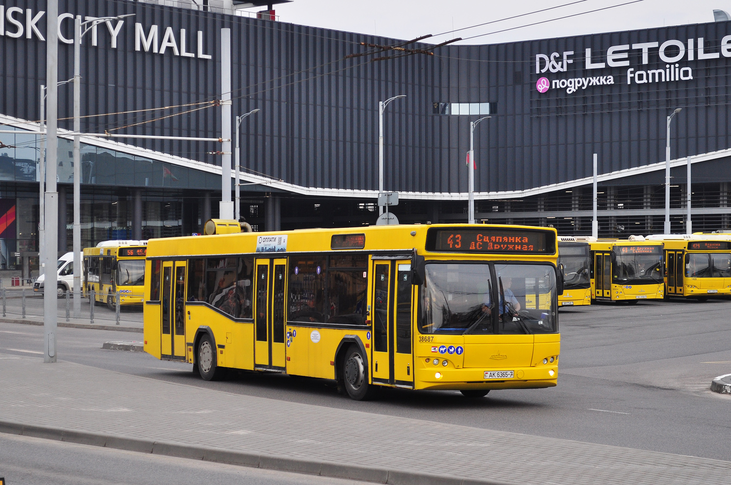 Минск, МАЗ-103.476 № 038687