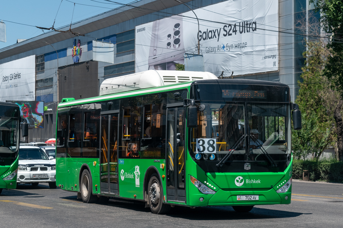 Кыргызстан, Zhong Tong LCK6105HGC Fashion № 01 702 AV