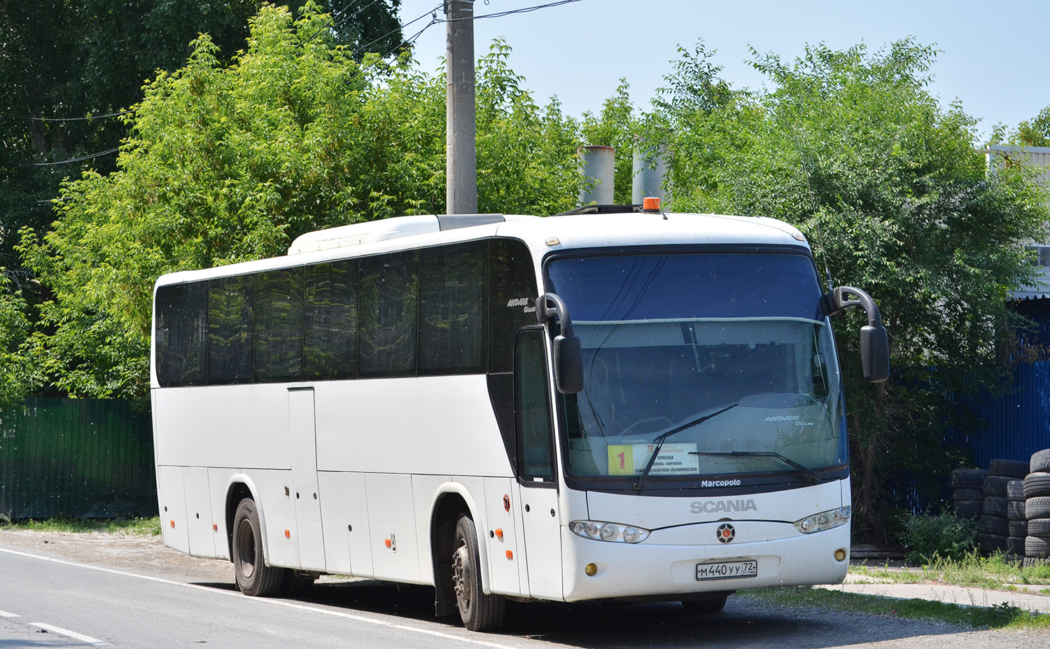 Тюменская область, Marcopolo Andare 1000 (ГолАЗ) (Scania) № М 440 УУ 72