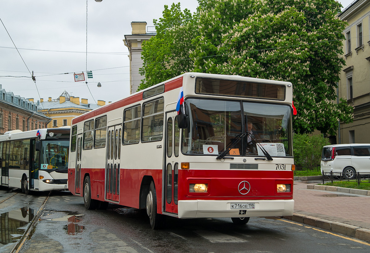 Санкт-Петербург, Mercedes-Benz O325 № 7031; Санкт-Петербург — VI Международный транспортный фестиваль "ТранспортФест-2025"