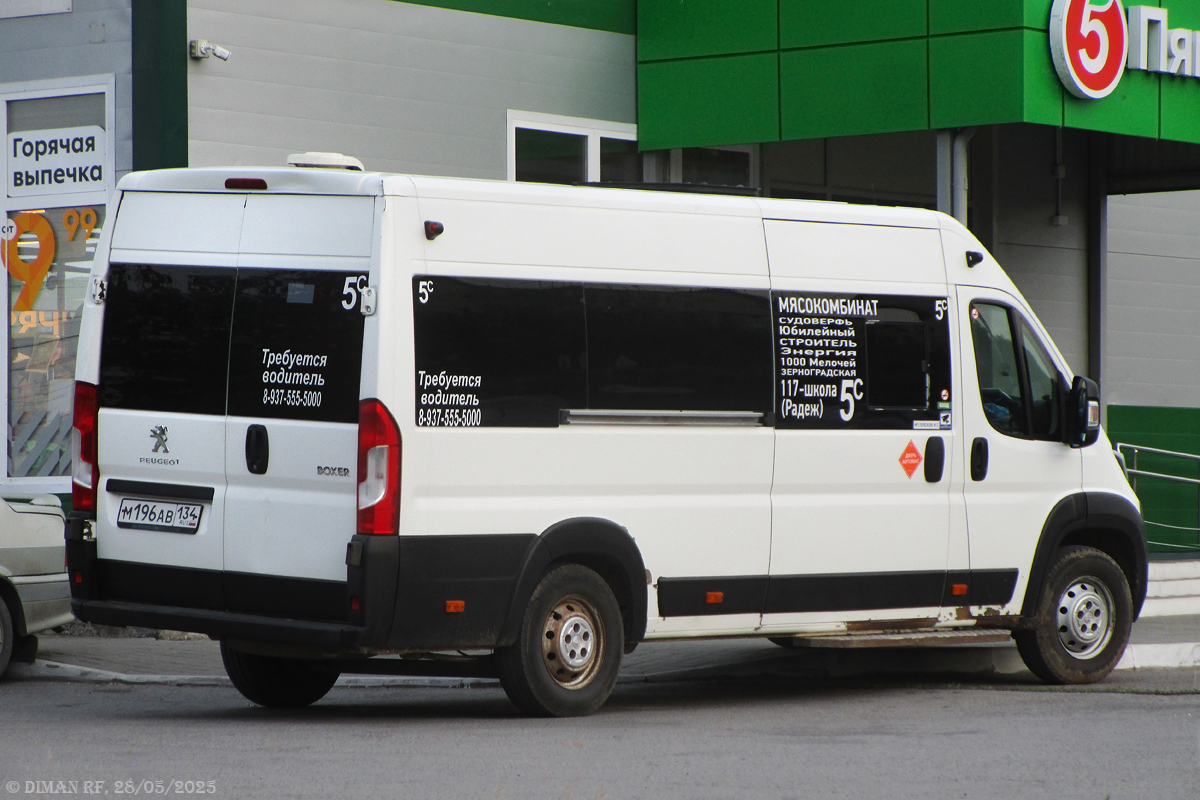 Волгоградская область, Автодом-21080* (Peugeot Boxer) № М 196 АВ 134