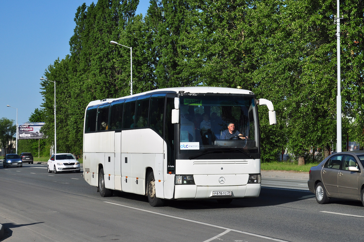 Калининградская область, Mercedes-Benz O404-15RHD-A № Р 616 ТС 39