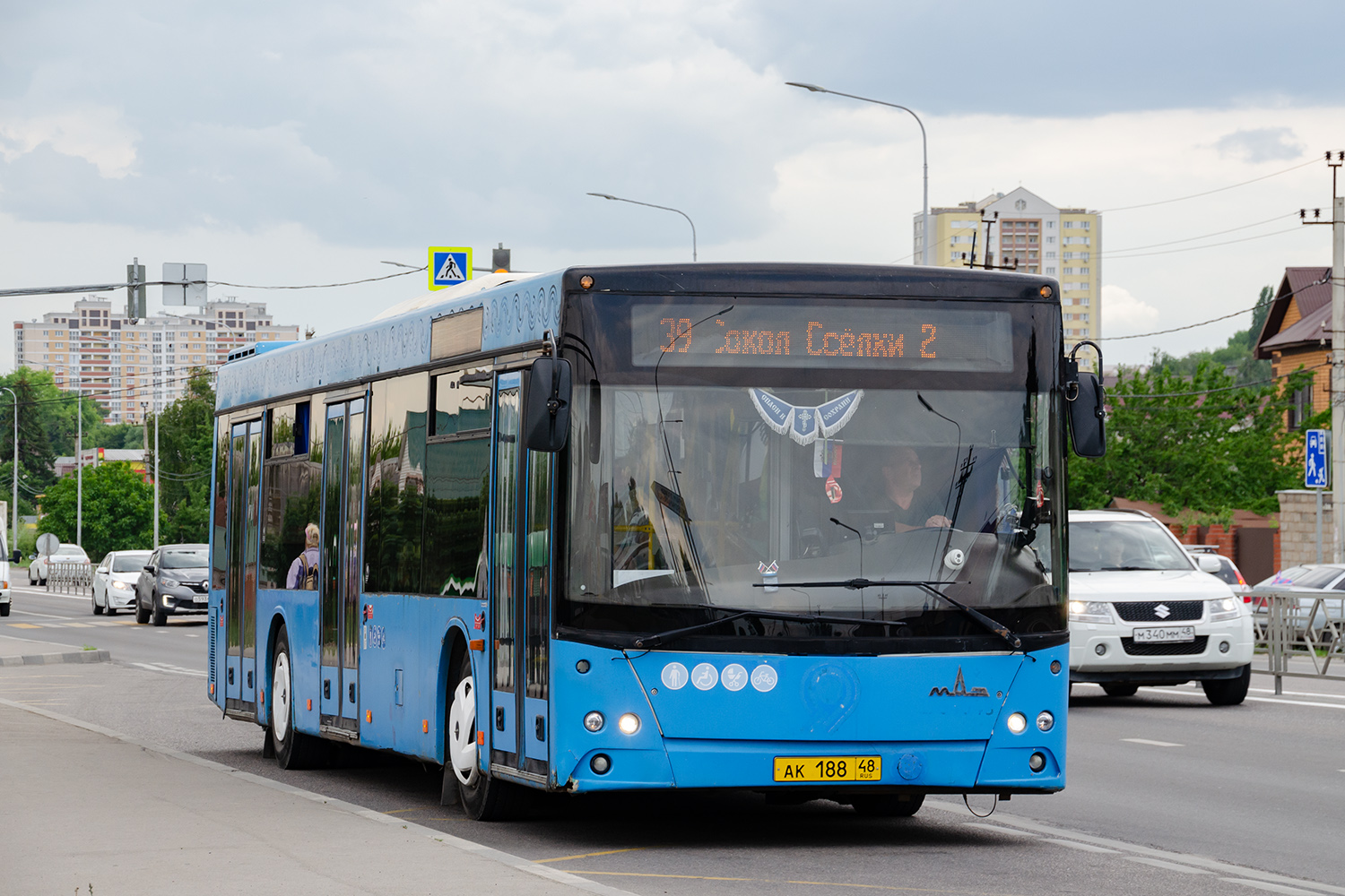 Липецкая область, МАЗ-203.069 № АК 188 48
