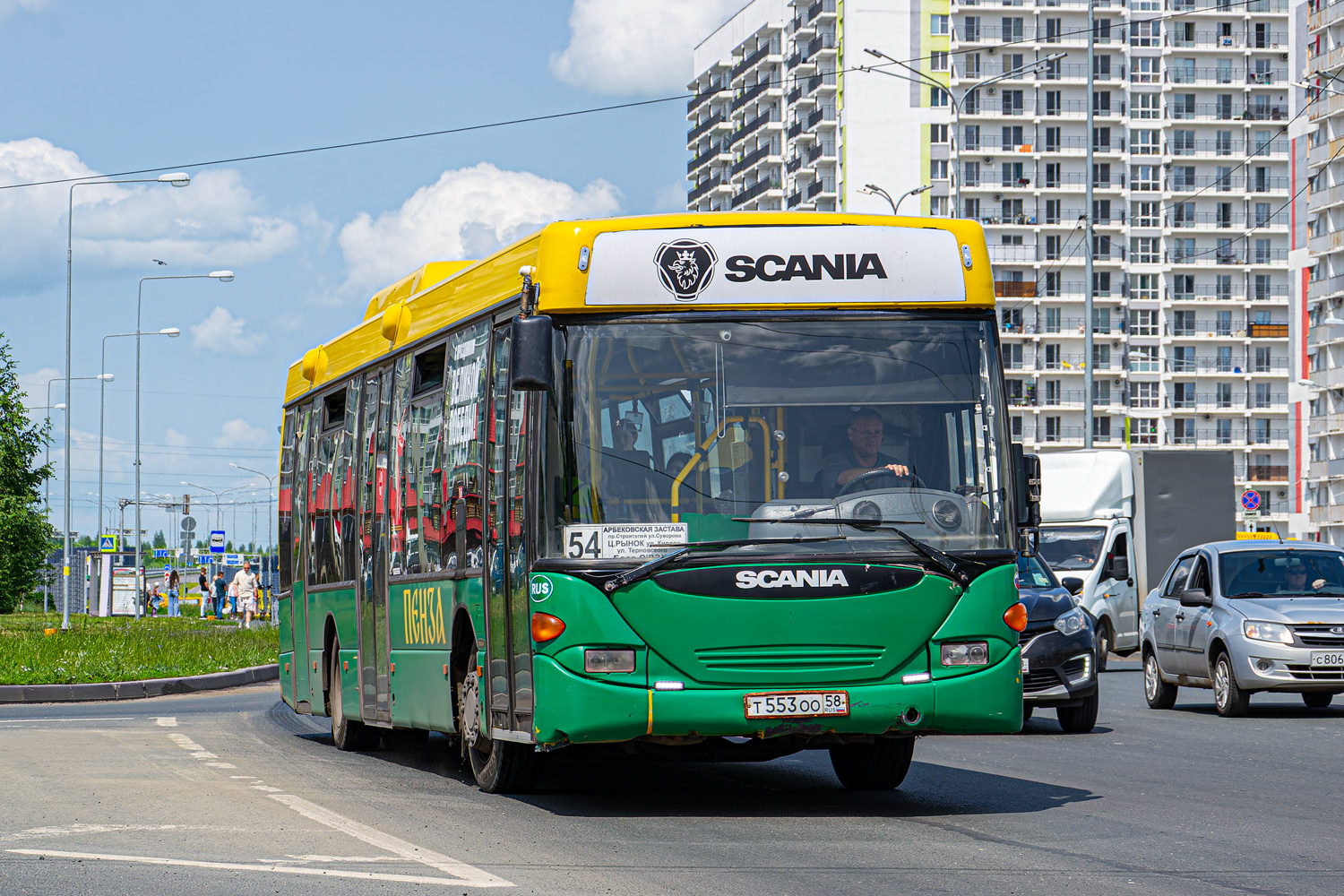 Пензенская область, Scania OmniLink I (Скания-Питер) № Т 553 ОО 58