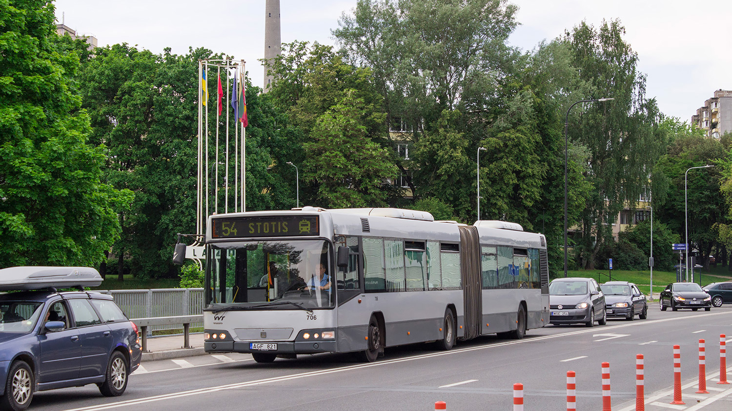 Литва, Volvo 7700A № 706