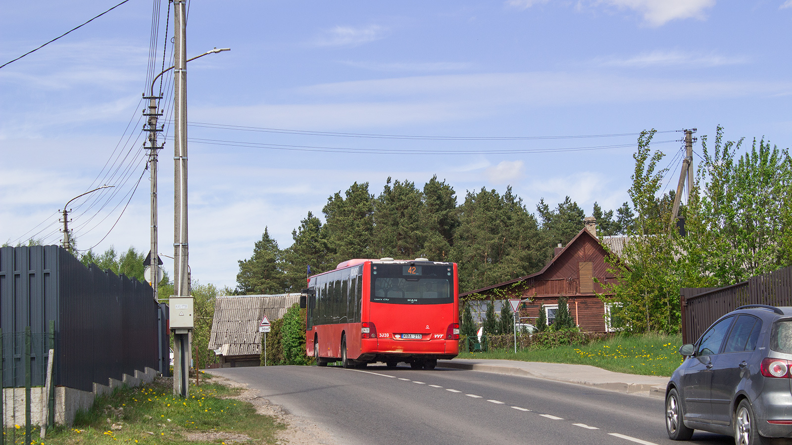 Литва, MAN A21 Lion's City NL273 № 3039