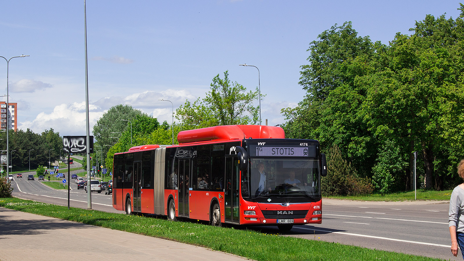 Литва, MAN A23 Lion's City G NG313 CNG № 4176