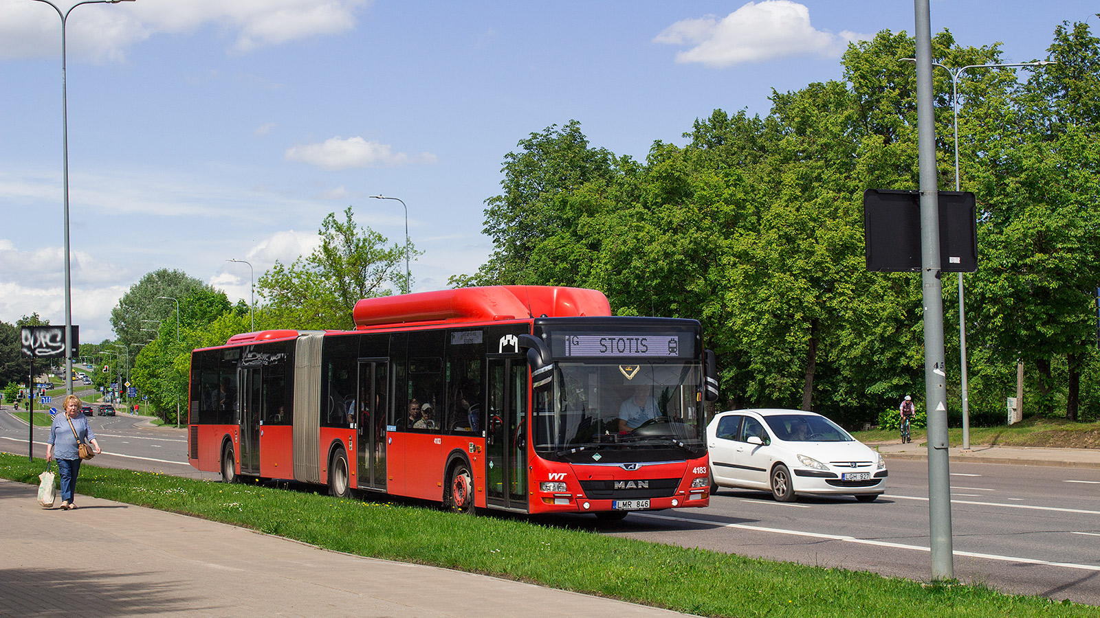 Литва, MAN A23 Lion's City G NG313 CNG № 4183