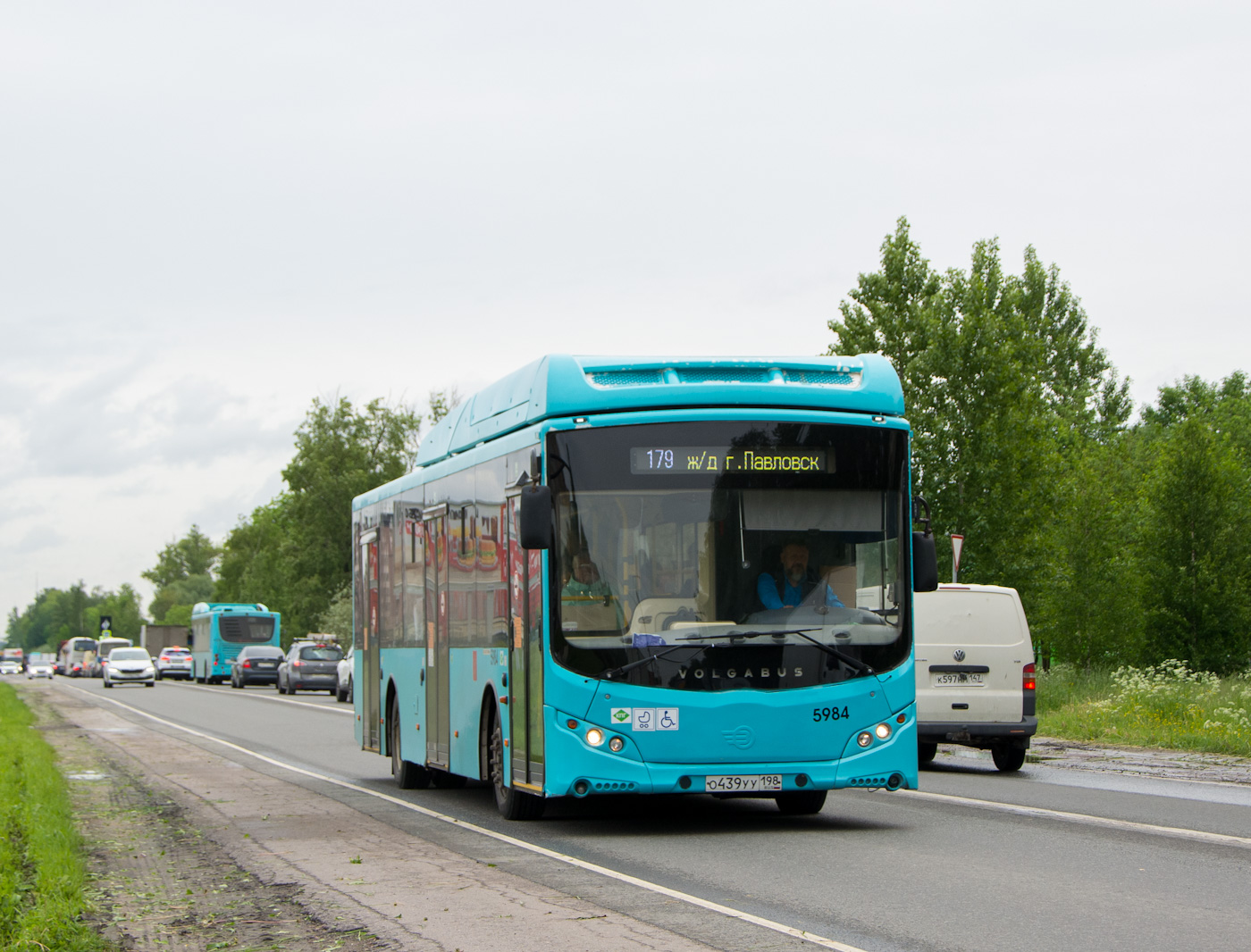 Санкт-Петербург, Volgabus-5270.G2 (CNG) № 5984