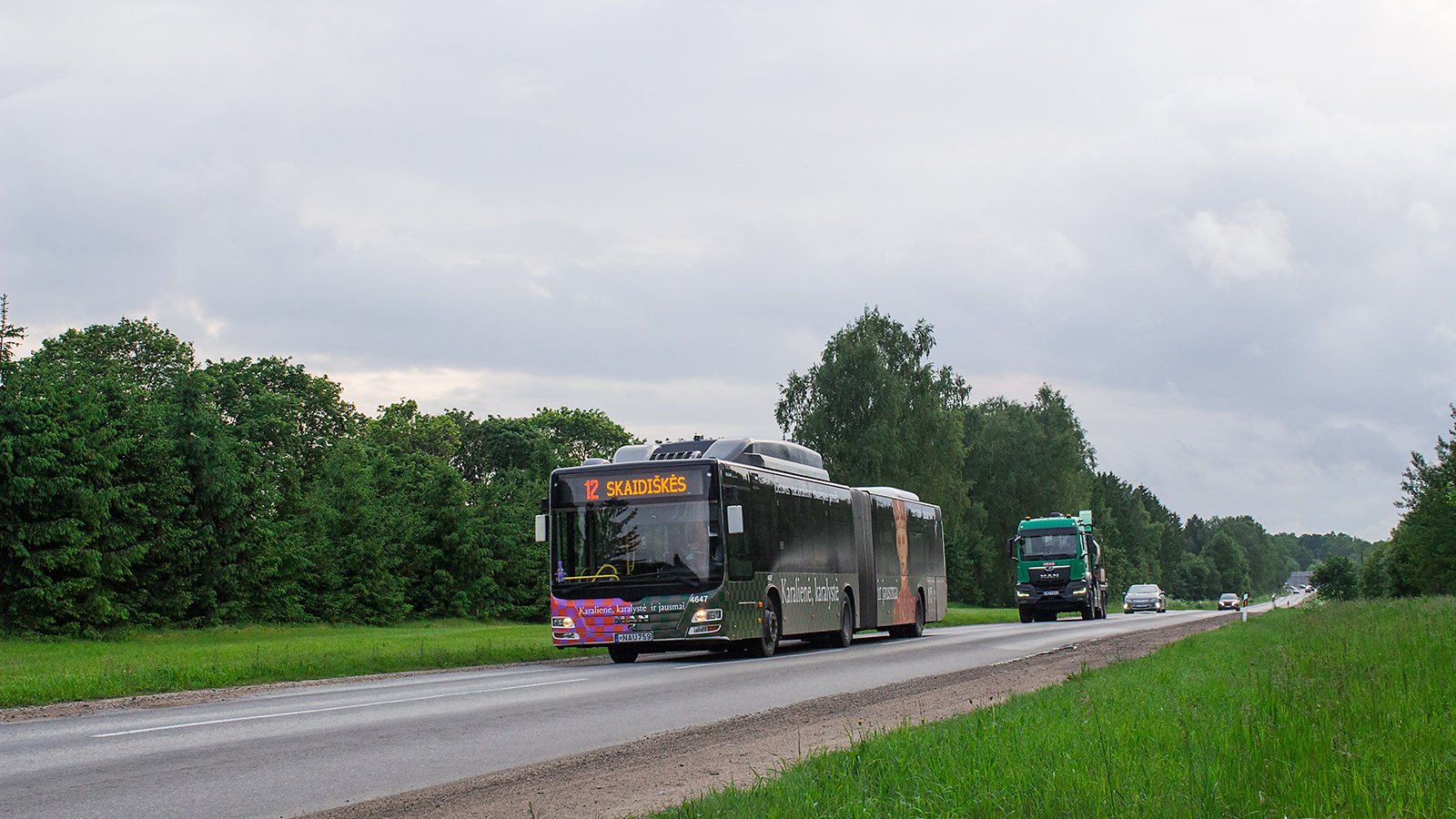Литва, MAN A23 Lion's City G NG273 LPG № 4647