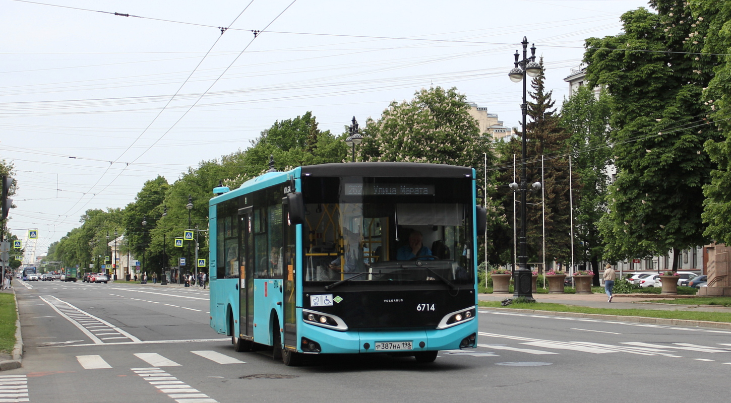 Санкт-Петербург, Volgabus-4298.G4 (LNG) № 6714 Санкт-Петербург, Volgabus-4298.G4 (LNG) № 6714