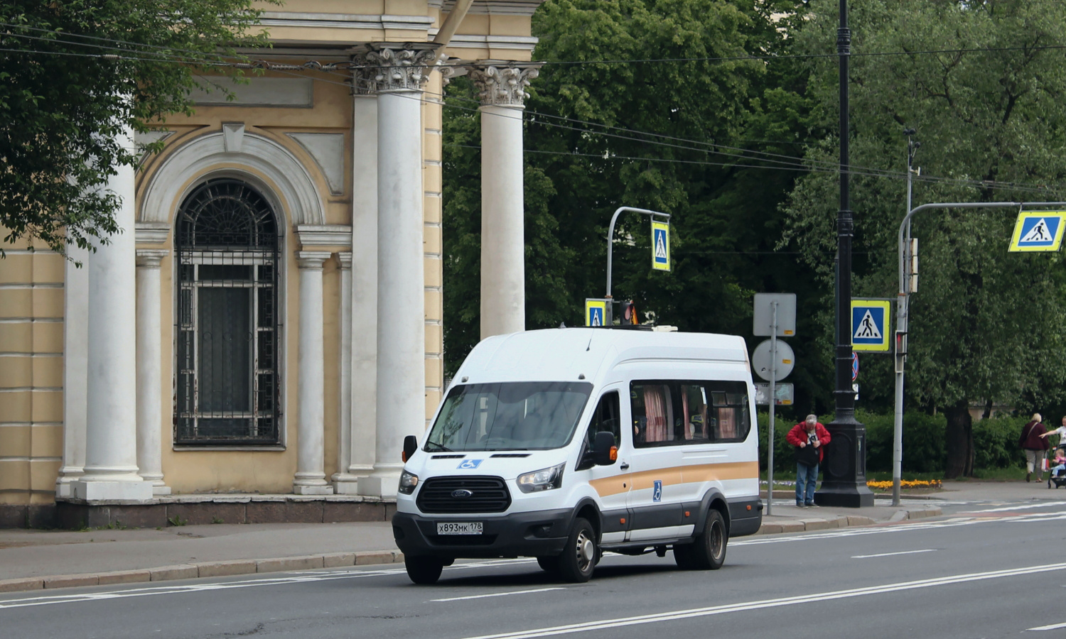 Санкт-Петербург, Нижегородец-2227S (Ford Transit) № Х 893 МК 178