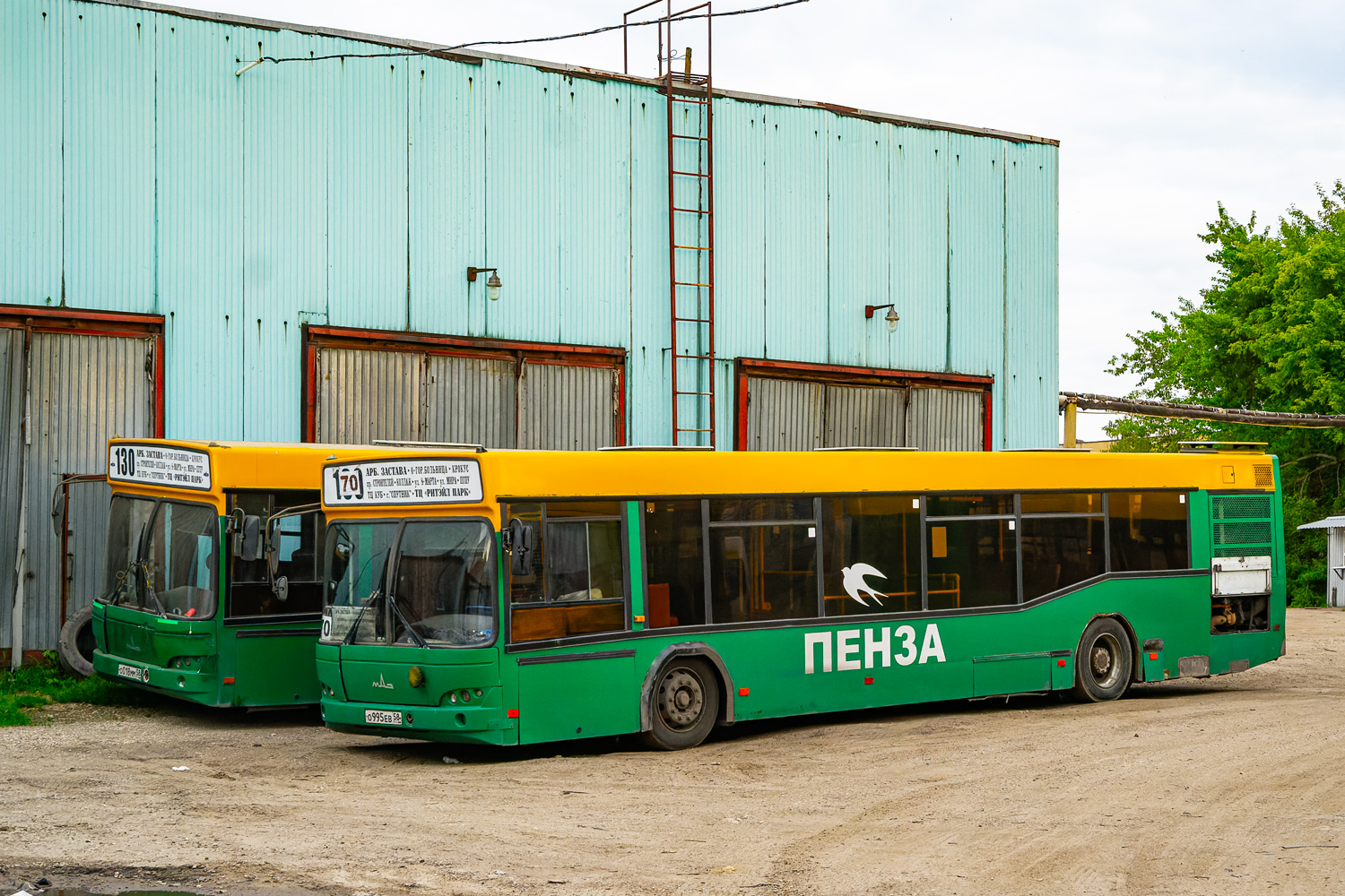 Пензенская область, МАЗ-103.465 № О 995 ЕВ 58