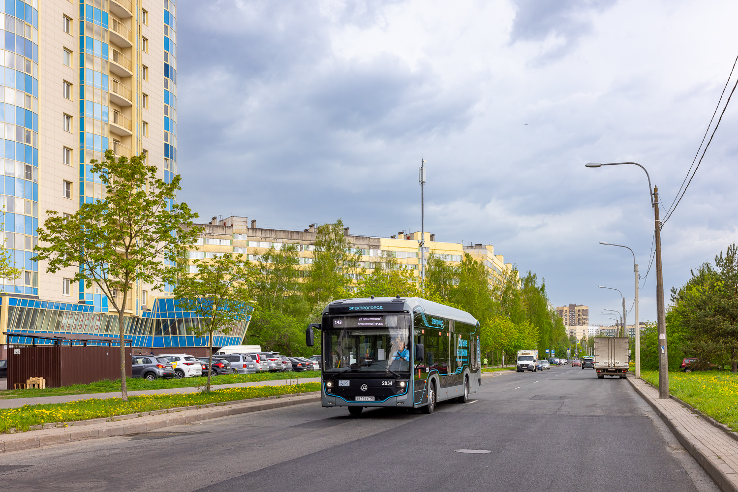 Санкт-Петербург, УТТЗ-6242.01 "Электрогород" № 2834