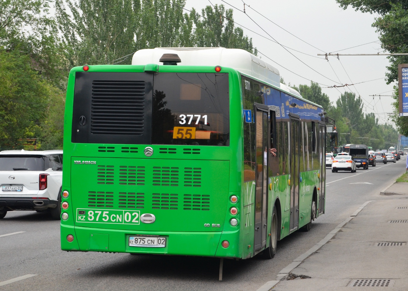 Алматы, Golden Dragon XML6125CN (Hyundai Trans Auto) № 3771