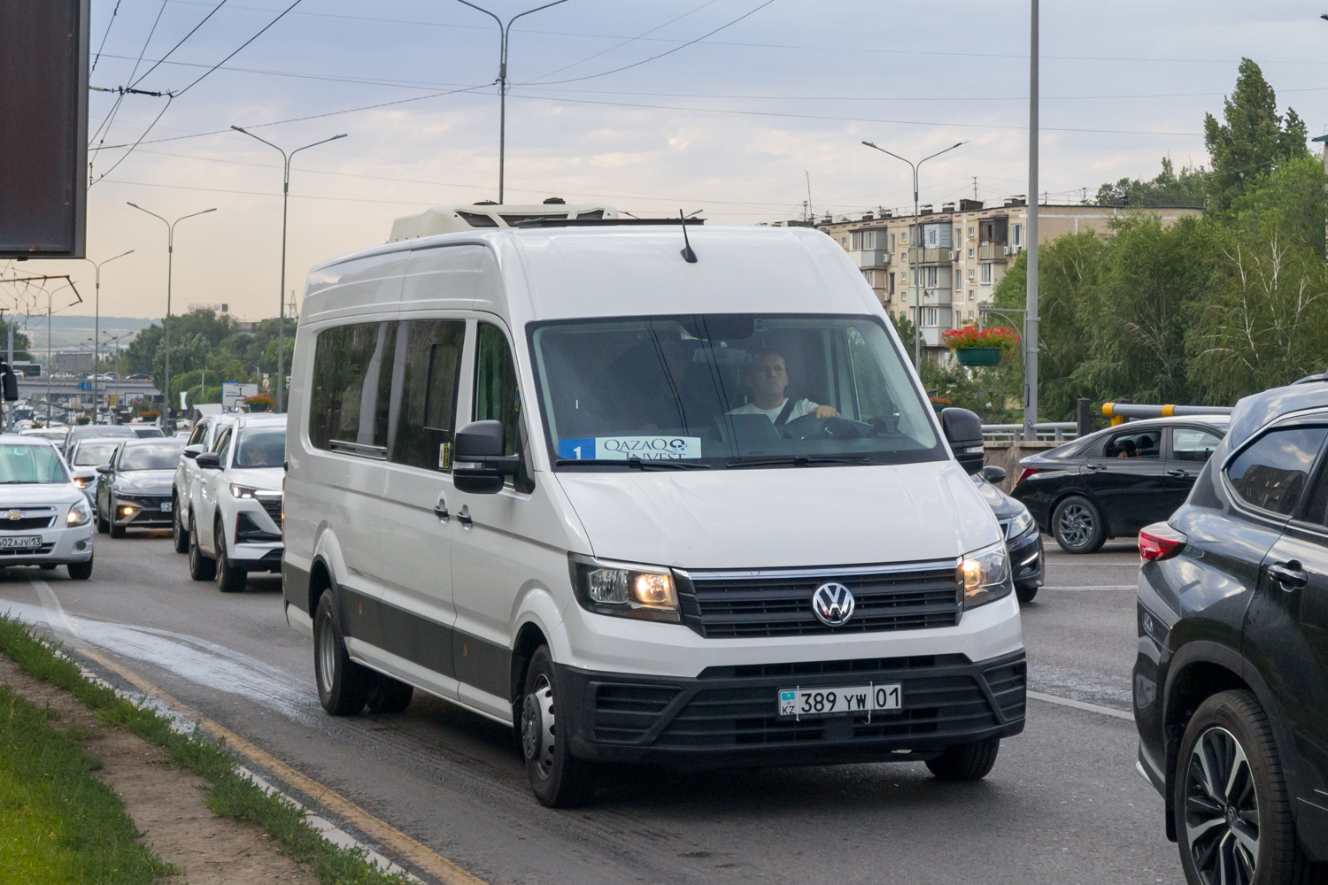 Алматы, Луидор-223902 (Volkswagen Crafter) № 389 YW 01