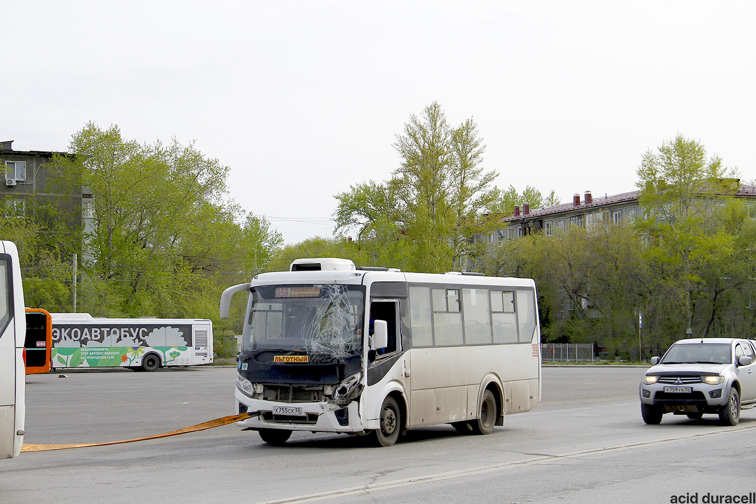 Омская область, ПАЗ-320405-14 "Vector Next" № Х 755 СК 55