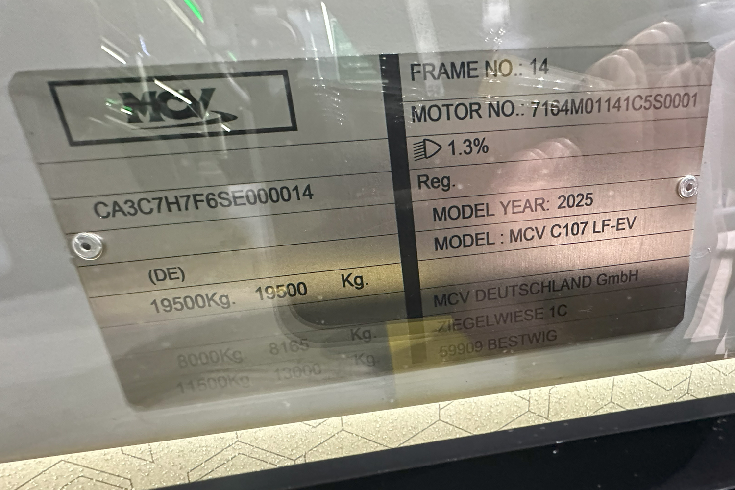 Северный Рейн-Вестфалия, MCV C107 LF-EV № [14]