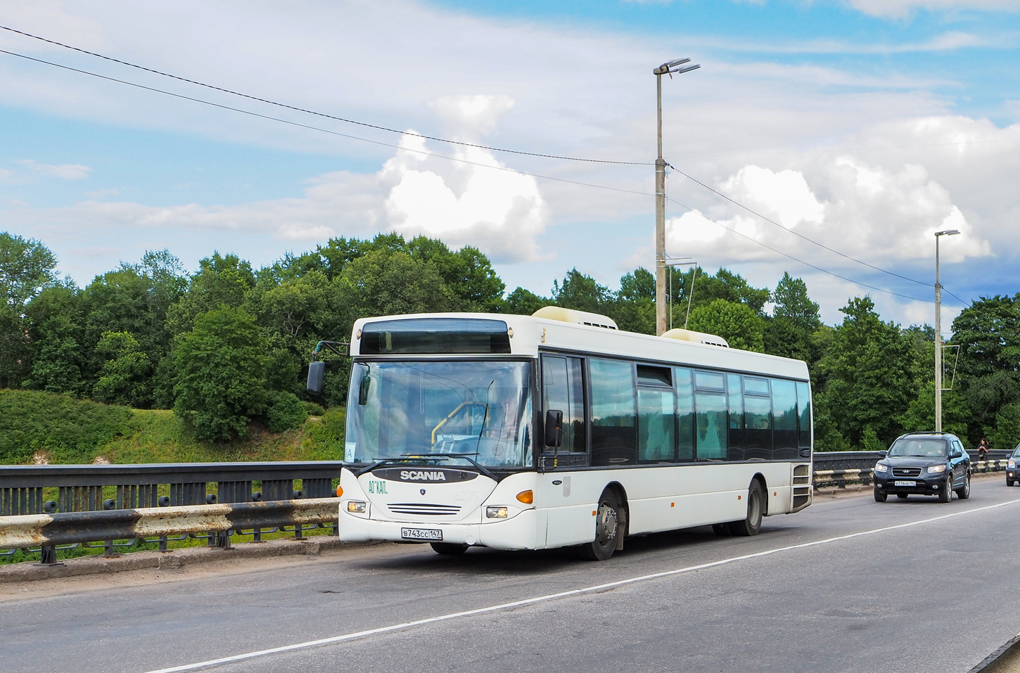 Ленинградская область, Scania OmniLink I (Скания-Питер) № В 743 СС 147